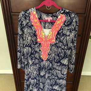 Lilly Bordeaux Tunic Dress